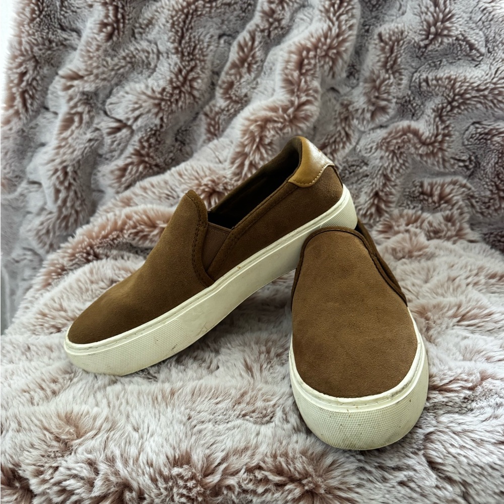 UGG Men's Tan Slip-On Loafers